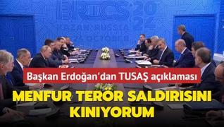 Bakan Erdoan: Menfur terr saldrsn knyorum