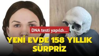 Yeni evde 158 yllk srpriz