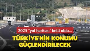 2025 yol haritas belli oldu... Trkiye'nin konumu glendirilecek