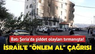 Bat eria'daki iddet olaylar ABD'yi endielendirdi... srail'e nlem al ars