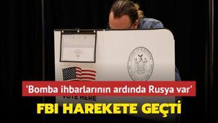 FBI: Oy verme noktalarnda yaplan bomba ihbarlar Rusya kaynakl