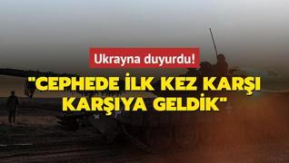 Ukrayna duyurdu: Cephede ilk kez kar karya geldik