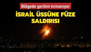 Blgede gerilim trmanyor! srail'in ssne fze saldrs