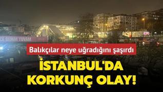 stanbul'da korkun olay! Balklar neye uradn ard