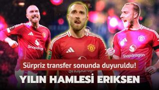 Yln hamlesi! Christian Eriksen sonunda Geliyorum dedi: Srpriz transfer duyuruldu