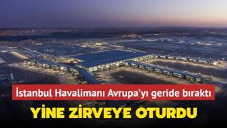 stanbul Havaliman yine Avrupa'nn zirvesine oturdu