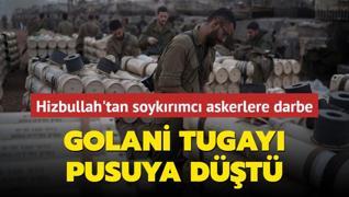 Hizbullah'tan soykrmc askerlere darbe... Golani Tugay pusuya dt