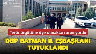 Terr rgtne ye olmaktan aranyordu... DBP Batman l Ebakan tutukland