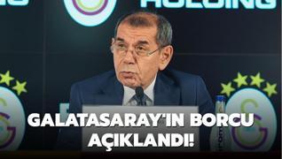 Galatasaray'n borcu akland!