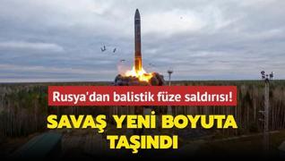 Sava yeni boyuta tand... Rusya'dan balistik fze saldrs!