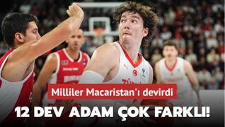 12 Dev Adam ok farkl! Milliler Basketbol Geliim Merkezi'nde Macaristan' devirdi