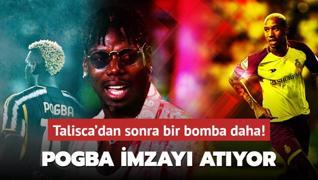 Talisca'dan sonra bir bomba daha! Paul Pogba resmen imzay atyor: Transfer hayrl olsun