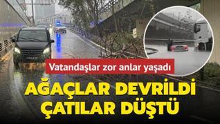 stanbul saanaa teslim! Vatandalar zor anlar yaad