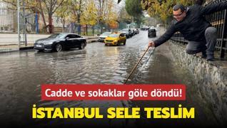 stanbul sele teslim... Cadde ve sokaklar gle dnd!