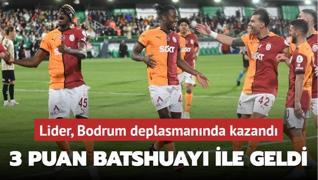 3 puan Batshuayi ile geldi! Lider, Bodrum deplasmannda kazand