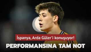 Performans gndem oldu! spanya, Arda Gler'i konuuyor