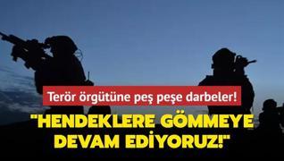 Terr rgtne pe pee darbeler: Hendeklere gmmeye devam ediyoruz!