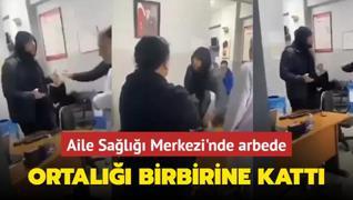 Aile Sal Merkezi'nde tehditler havalarda uutu: Ortal birbirine katt