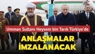 Umman Sultan Trkiye'de