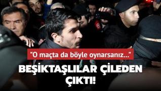 Beiktallardan sert tepki! Fenerbahe manda da byle oynarsanz...