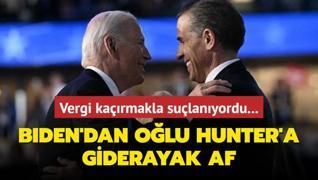 Vergi karmakla sulanyordu... Biden'dan olu Hunter'a giderayak af