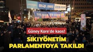 Gney Kore'de kaos: Skynetim parlamentoya takld