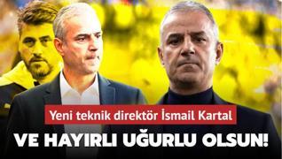 Ve hayrl uurlu olsun! Yeni teknik direktr smail Kartal