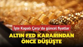 Altn fiyatlar ne kadar? Gram altn ka lira? te Kapal ar'da 6 Aralk 2024 gncel altn kuru fiyatlar (CANLI)