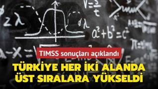 TIMSS sonular akland... Bakan imek: Trkiye her iki alanda da st sralara ykseldi