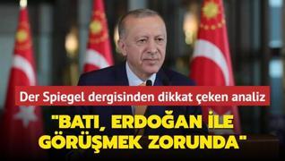 Bat, Erdoan ile grmek zorunda