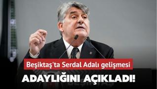 Adayln aklad! Beikta'ta seim ncesi Serdal Adal gelimesi