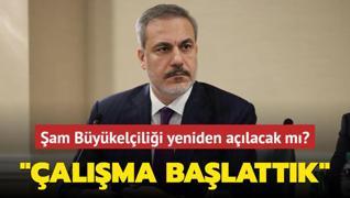 Bakan Fidan'dan am'da bykelilik aklamas: alma balattk