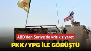 CENTCOM komutanndan terr rgt PKK/YPG'ye ziyaret