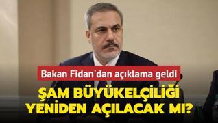 am Bykelilii yeniden alacak m? Bakan Fidan'dan aklama geldi