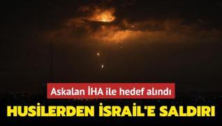 Husilerden srail'e saldr... Askalan HA ile hedef alnd