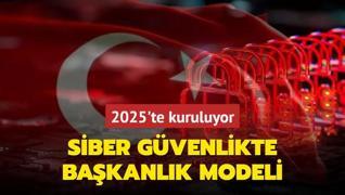 Siber gvenlikte Bakanlk modeli... 2025'te kuruluyor