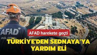 AFAD harekete geti: Trkiye'den Sednaya'ya yardm eli