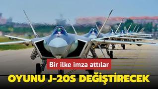 Bir ilke imza attlar: Oyunu J-20S deitirecek