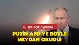 Rusya ak oynuyor... Putin ABD'ye byle meydan okudu!