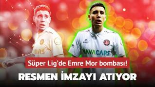 Sper Lig'de Emre Mor bombas! Resmen imzay atyor: Yeni takm belli oldu