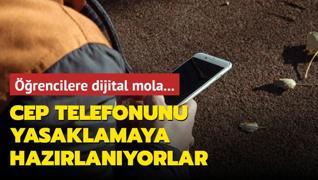 rencilere dijital mola... Cep telefonunu yasaklamaya hazrlanyorlar