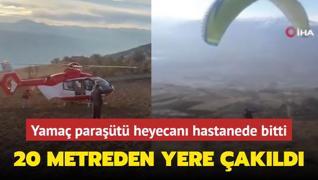 20 metreden yere akld... Yama parat heyecan hastanede bitti!