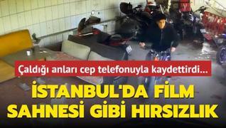 stanbul'da film sahnesi gibi hrszlk... ald anlar cep telefonuyla kaydettirdi