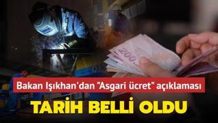 Asgari cretin aklanaca tarih belli oldu