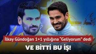 Ve bitti bu i! lkay Gndoan 1+1 yllna  Geliyorum  dedi