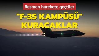 Resmen harekete getiler! F-35 Kamps kuracaklar