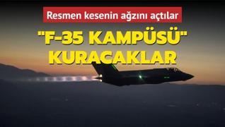 Resmen kesenin azn atlar! F-35 Kamps kuracaklar