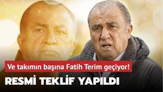 Ve takmn bana Fatih Terim geiyor! Resmi teklif yapld