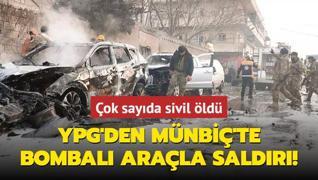 YPG'den Mnbi'te bombal arala saldr!