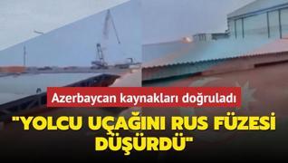 Azerbaycan kaynaklar dorulad... Yolcu uan Rus fzesi drd